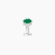 Danu | Emerald & Diamond Floating Navel Piercing