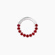 Delia | Ruby Septum Piercing