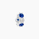 Diana | Sapphire & Diamond Hoop Piercing