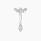 Dione | Piercing Rook Lotus Diamant