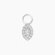 Eirene | Halo Marquise Diamond Charm