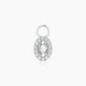 Eirene | Charm Halo Diamant Ovale