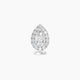 Eirene | Halo Pear Diamond Floating Navel Piercing