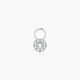Eirene | Halo Round Diamond Charm