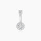 Eirene | Halo Round Diamond Belly Piercing