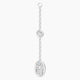 Enyo | Oval Diamond Chain Charm