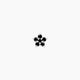 Flora | Flower Black Diamond Nose Piercing
