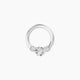 Grace | Trilogy Round Diamond Daith Piercing
