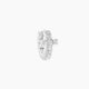 Hecate | Cross Diamond Hoop Piercing