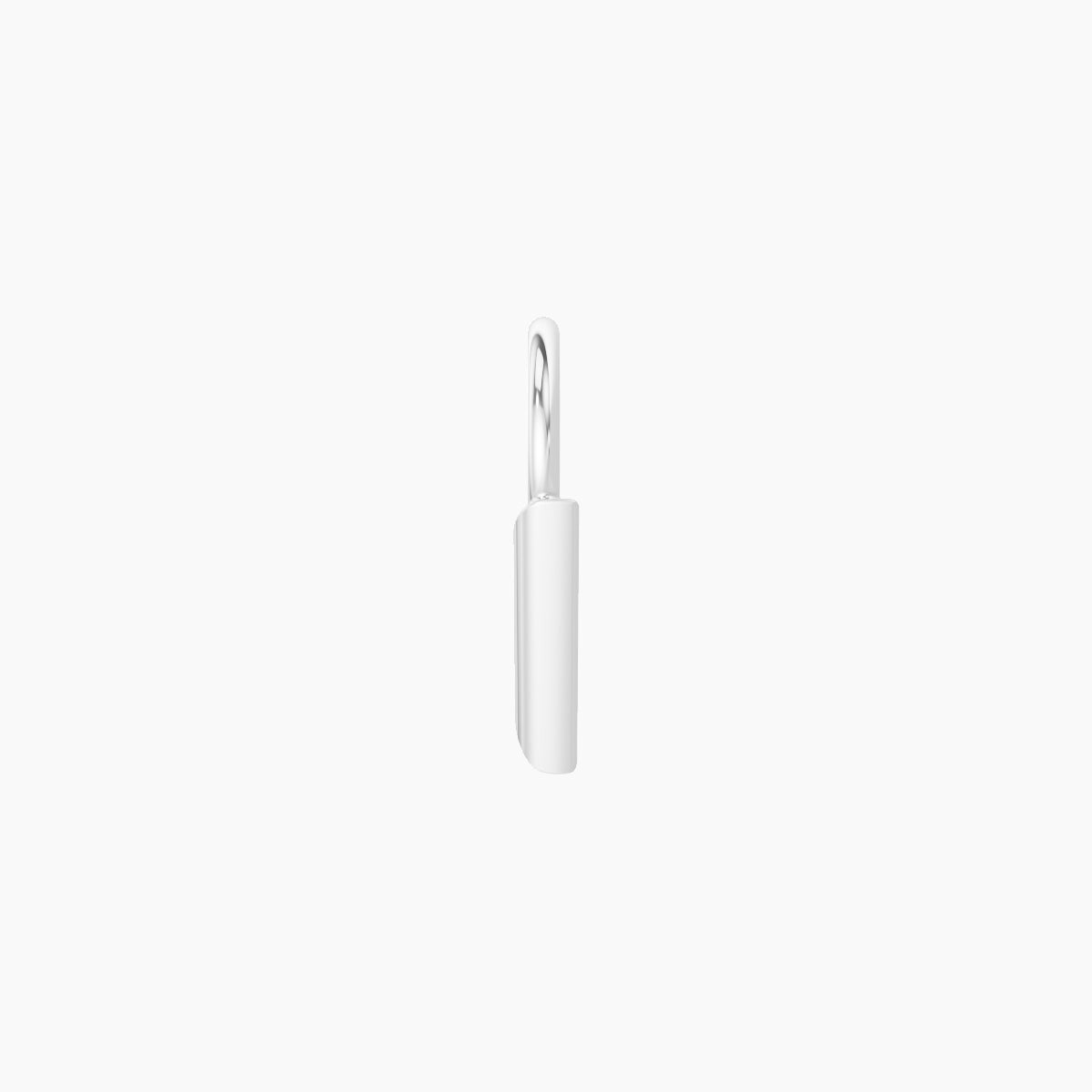 Hermione | 18k White Gold 6 mm Trillion Diamond Charm