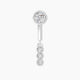 Irene | Piercing Rook Trilogie Diamant