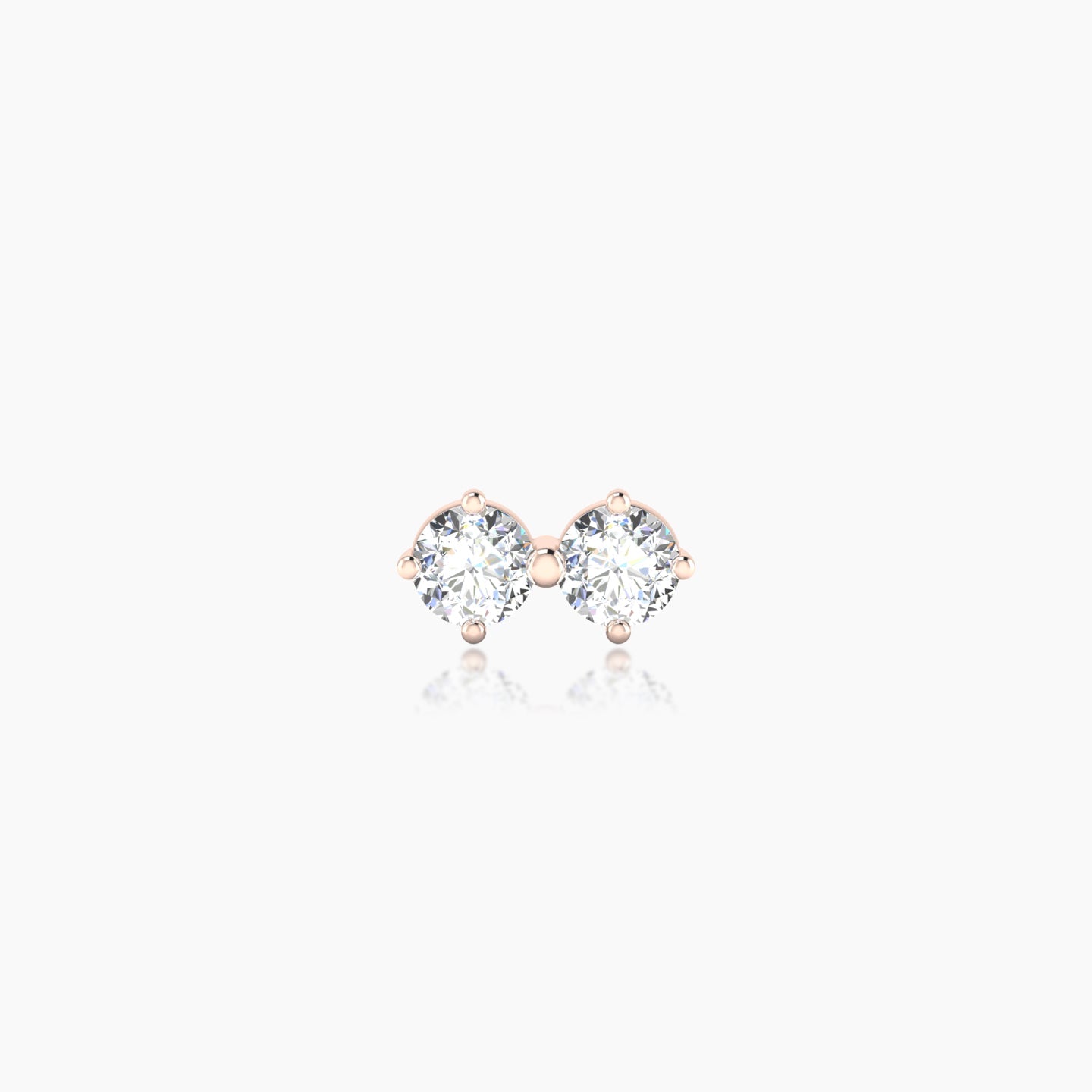 Isis | 18k Rose Gold 7.5 mm 5 mm Diamond Piercing