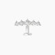Justice | Piercing Nombril Flottant Long Diamant