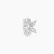 Kane | Flower Diamond Hoop Piercing