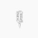 Kuan | Piercing Créole Spike Diamant