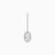 Lalita | Charm Chaîne Diamant Ovale