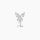 Levana | Butterfly Diamond Floating Navel Piercing