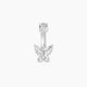 Levana | Piercing Nombril Papillon Diamant
