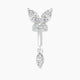 Levana | Butterfly Diamond Rook Piercing