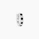 Lyssa | Piercing Créole Diamant noir & Diamant