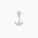 Maia | Lotus Diamond Navel Piercing