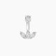 Maia | Lotus Diamond Belly Piercing