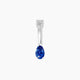 Nut | Pear Sapphire & Diamond Belly Piercing