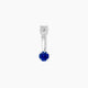 Nut | Round Sapphire & Diamond Belly Piercing
