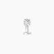 Nut | Piercing Nombril Flottant Diamant Rond