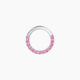 Ops | Piercing Septum Saphir Rose