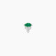 Oya | Emerald & Diamond Nose Piercing