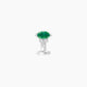 Oya | Emerald & Diamond Floating Navel Piercing