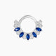 Reina | Piercing Septum Saphir & Diamant