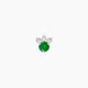 Sedna | Emerald & Diamond Nose Piercing