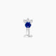 Sedna | Sapphire & Diamond Floating Navel Piercing