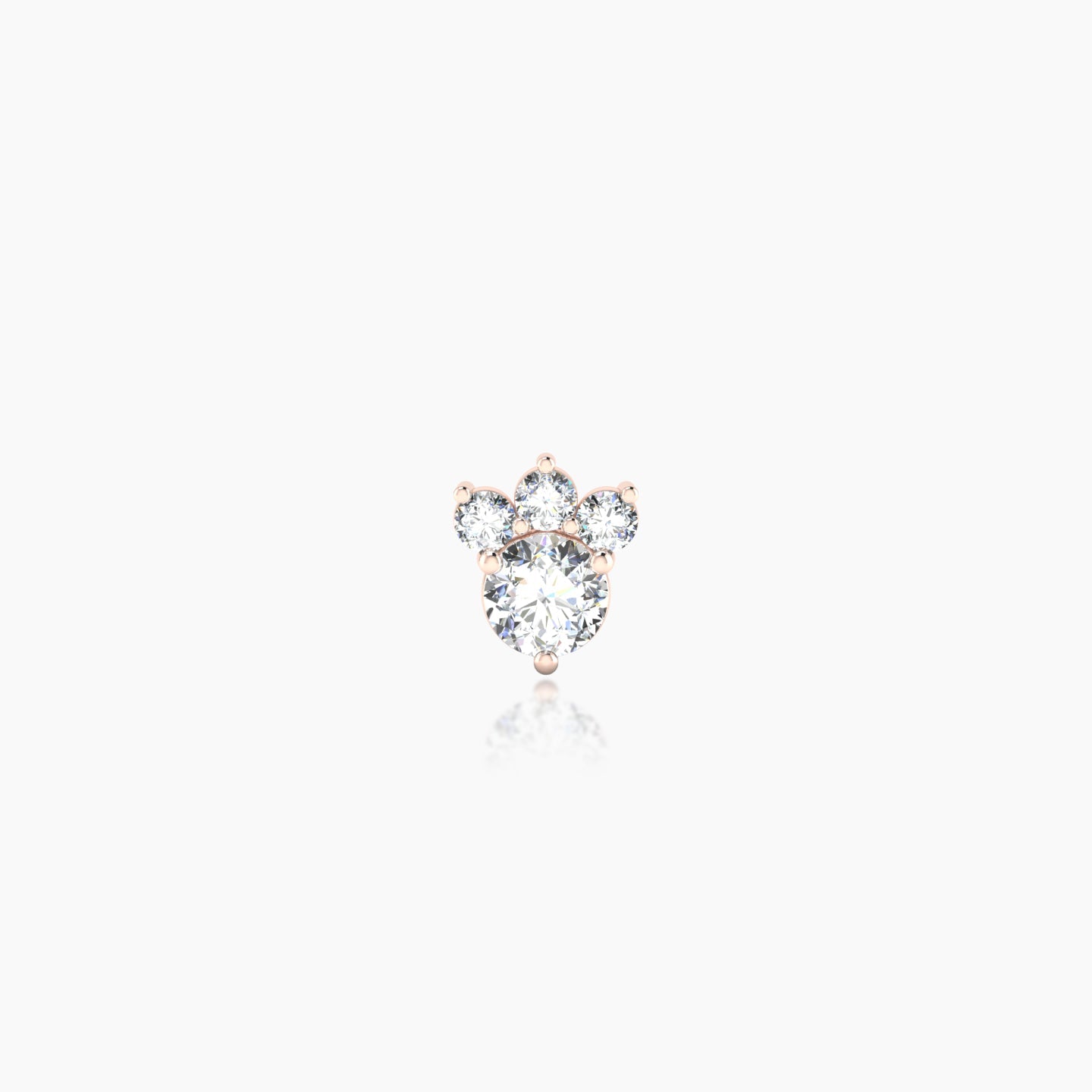 Sedna | 18k Rose Gold 5.5 mm Diamond Piercing