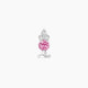Sif | Pink Sapphire & Diamond Floating Navel Piercing