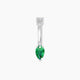 Skadi | Emerald & Diamond Belly Piercing