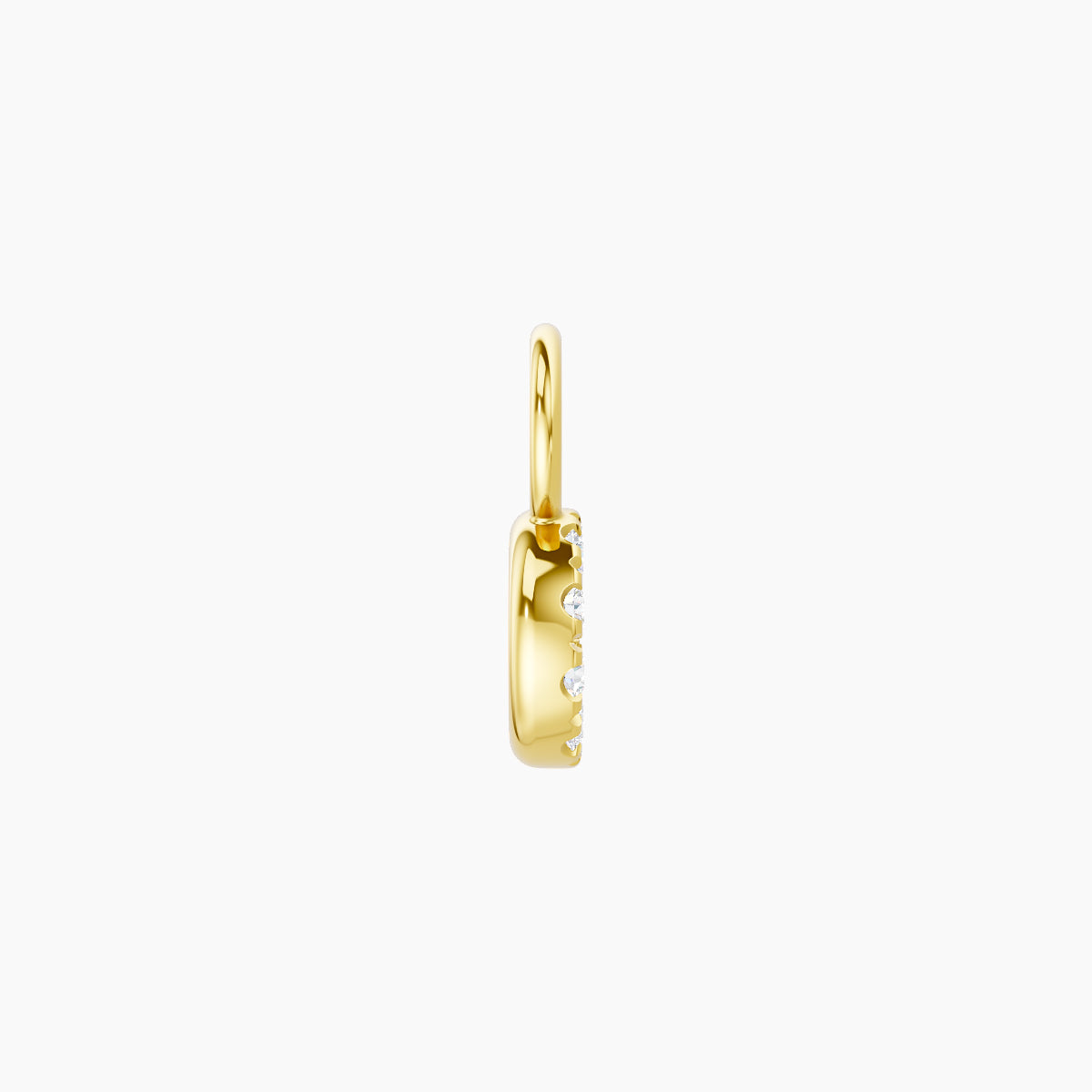 Sulis | 18k Yellow Gold 5 mm Diamond Charm