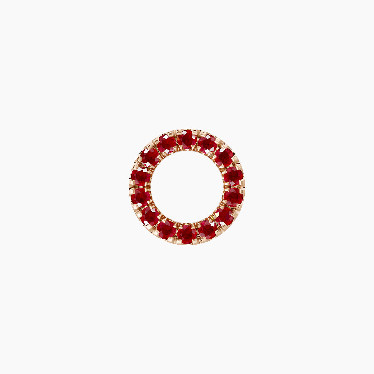 Sulis | 18k Rose Gold 5 mm 6.5 mm Ruby Piercing