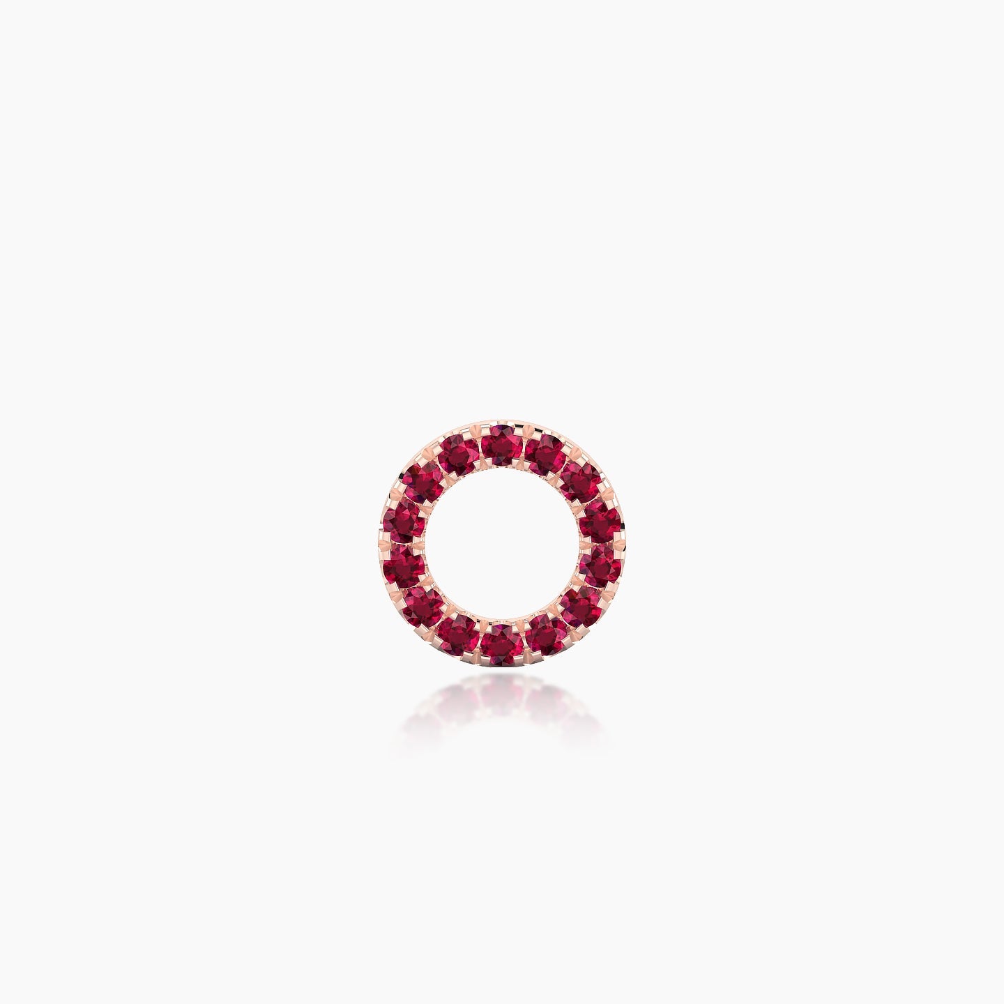 Sulis | 18k Rose Gold 5 mm 6.5 mm Ruby Piercing