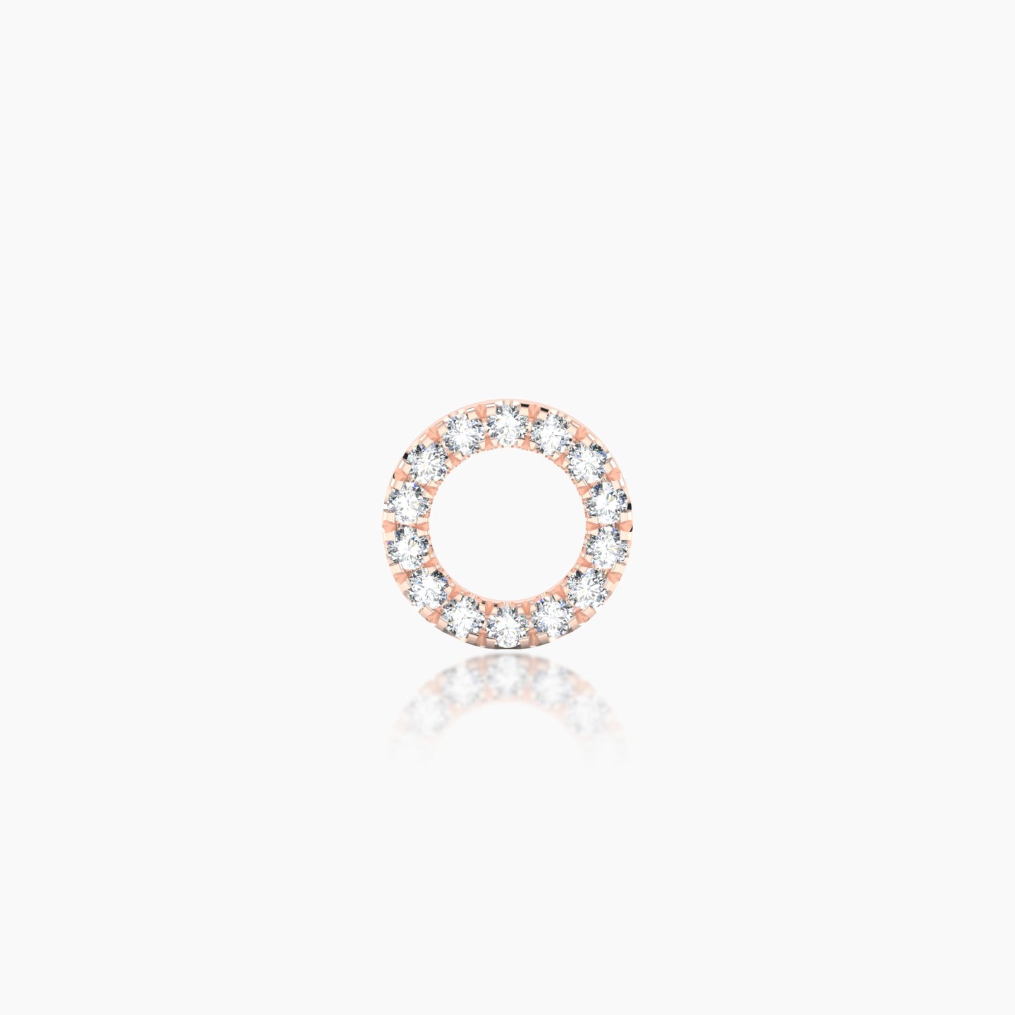 Sulis | 18k Rose Gold 6.5 mm Diamond Piercing