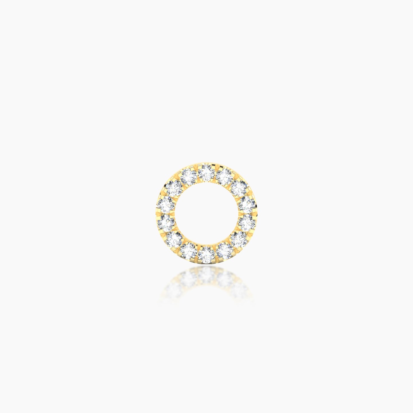 Sulis | 18k Yellow Gold 6.5 mm Diamond Piercing