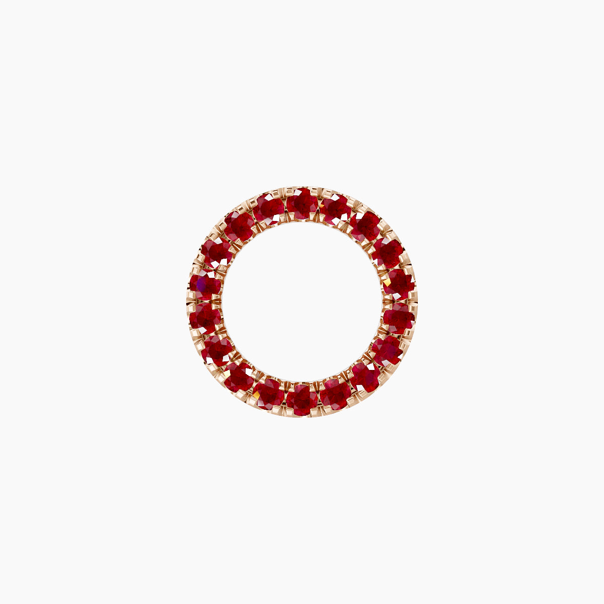 Sulis | 18k Rose Gold 5 mm 8 mm Ruby Piercing