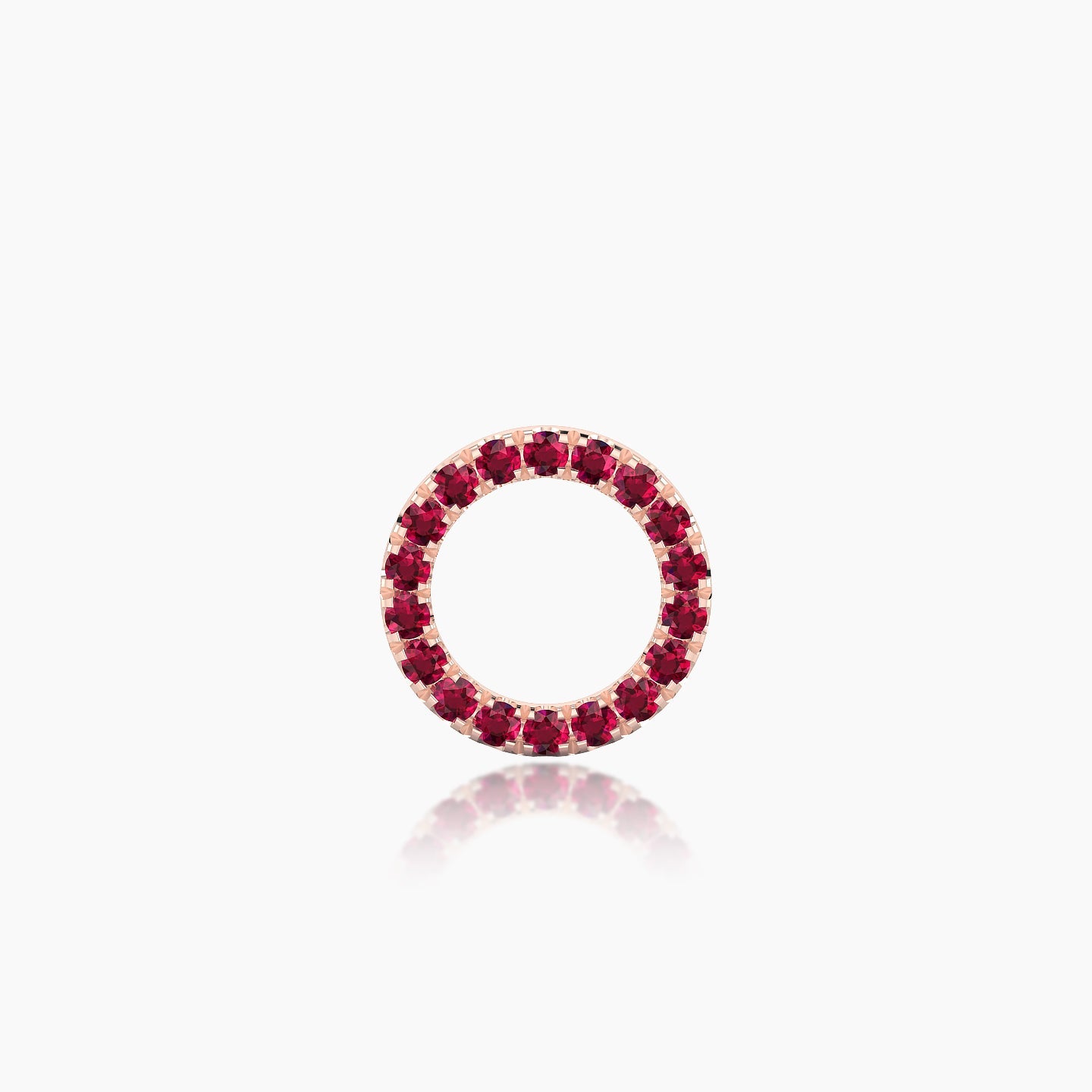 Sulis | 18k Rose Gold 5 mm 8 mm Ruby Piercing