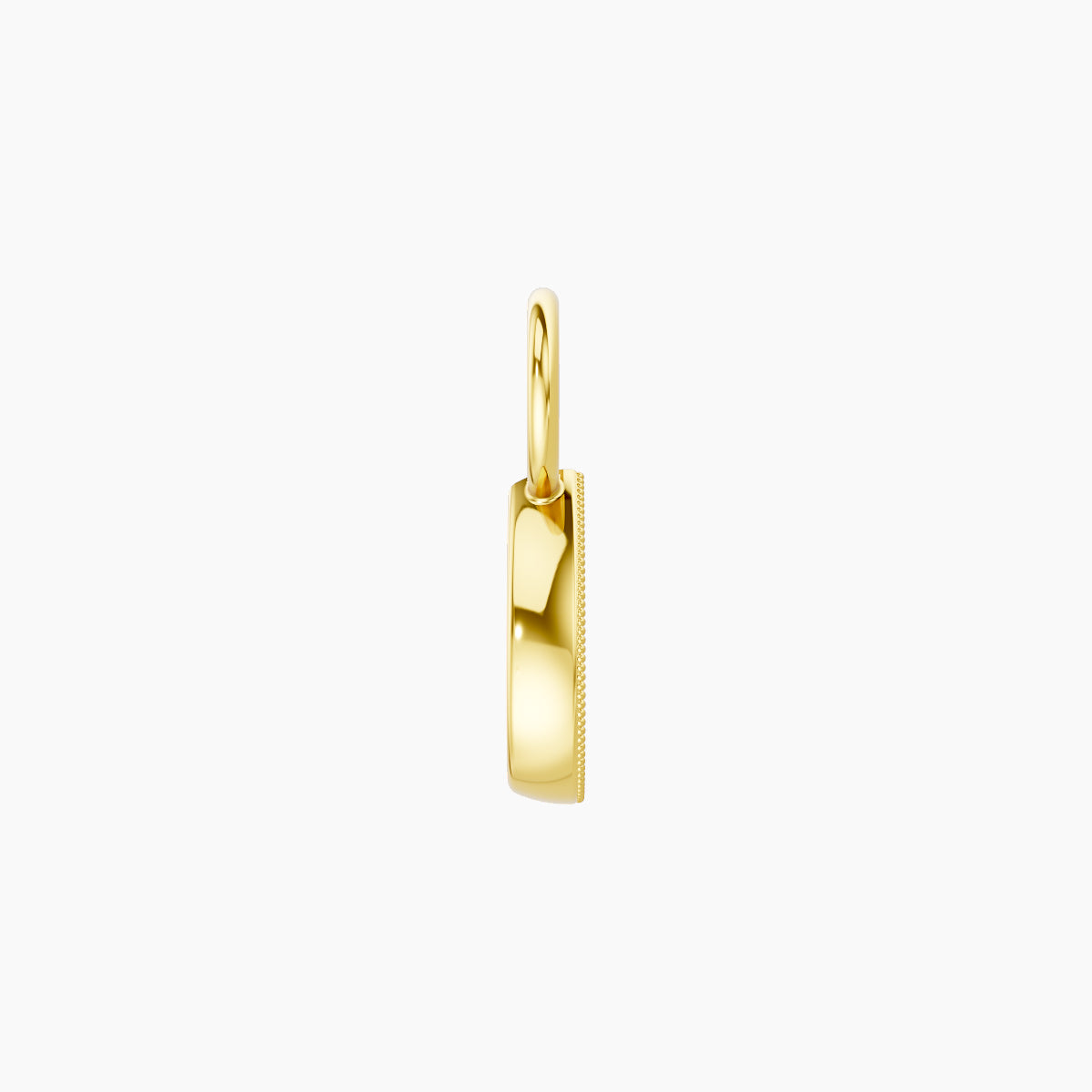 Thalie | 18k Yellow Gold 6.5 mm Diamond Charm