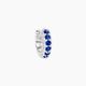 Theia | Pave Sapphire & Diamond Hoop Piercing