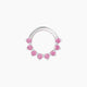 Uma | Piercing Septum Saphir Rose