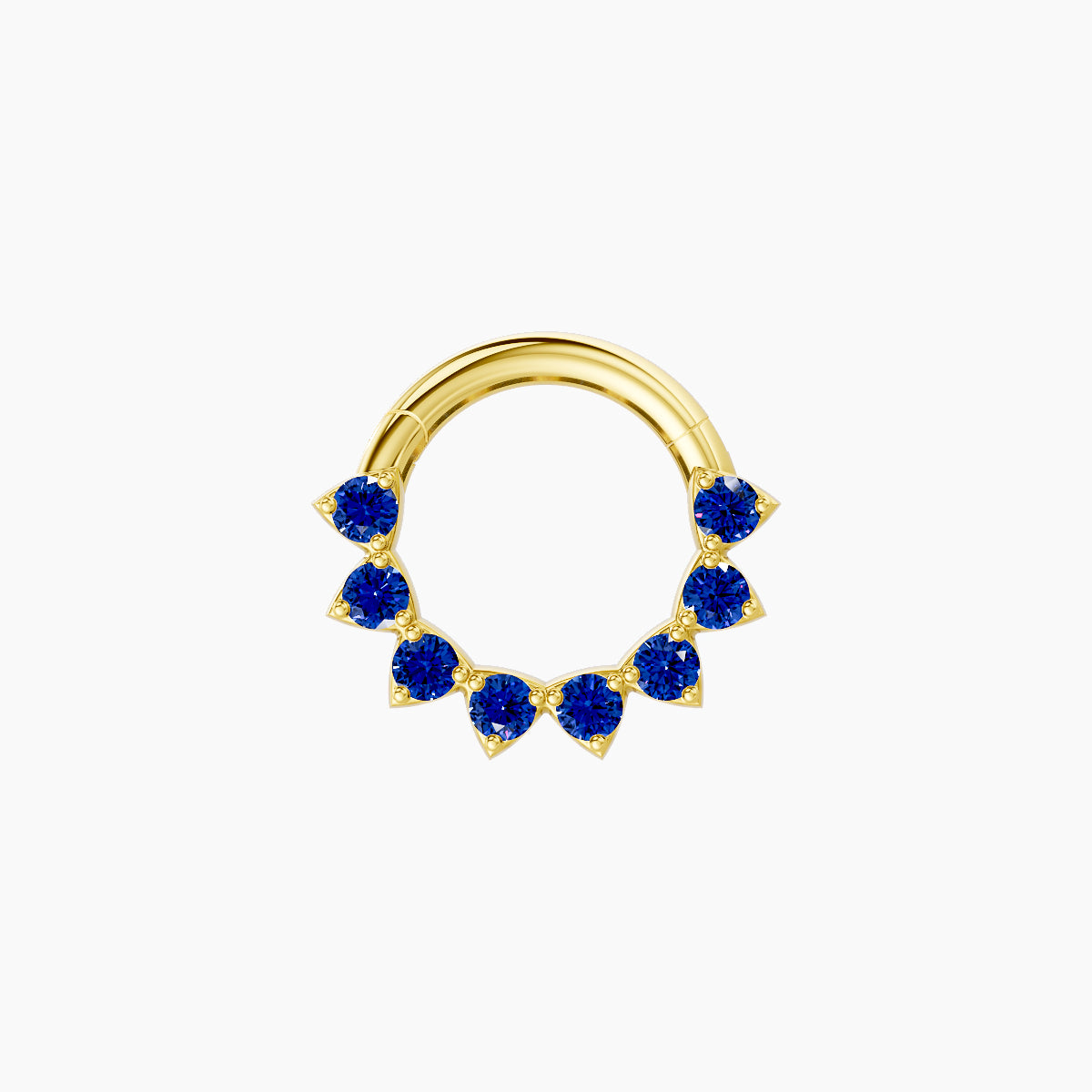 Uma | 18k Yellow Gold 6.5 mm Sapphire Septum Piercing