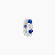 Vesta | Piercing Créole Saphir & Diamant